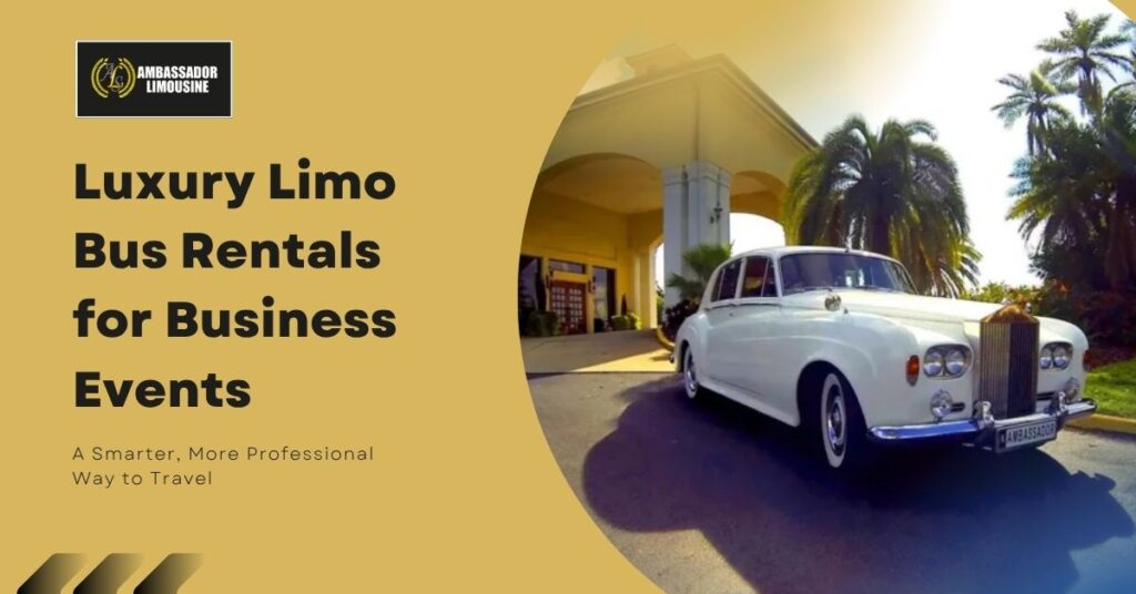 Luxury Limo Bus Rentals for Business Events in Tampa Bay